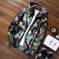 Ультратонкая тонкая дорожная камуфляжная одежда для защиты от солнца, ветровка