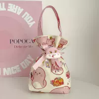 Вертикальная версия - розовая змея + красная лента + кулон + застежка (версия с застежкой)