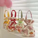 Детская льняная сумка для детского сада, подарок на день рождения