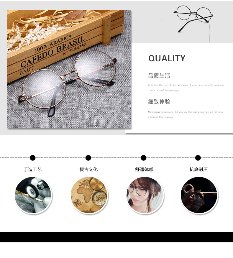 Montures de lunettes en Alliage de nickel - Ref 3142071 Image 8