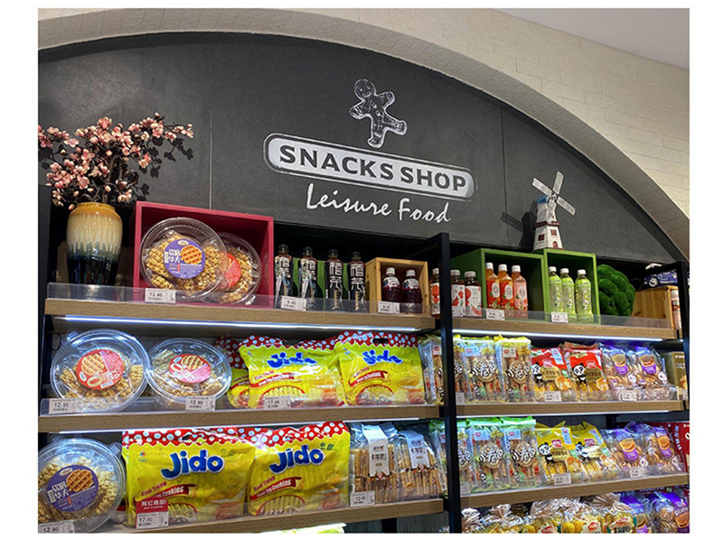 Коммерческие Соединенных Штатов Чэнь 货架端头多边木盒子木框自由组合陈列木箱高端六边形箱顶层陈列