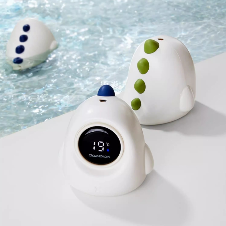 【新品】蒂爱水温计婴儿洗澡电子测温计水温表精准防水宝宝浴盆用