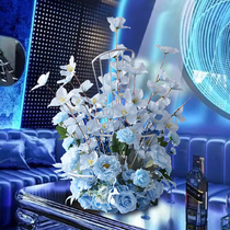 Hotel KTV table flowers artificial flowers fake flower decorations bar entertainment venues tabletop tea tables table flowers decorative floral arrangements