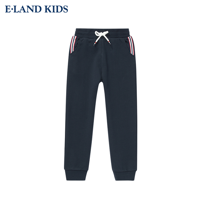 Elandkids ăn mặc gây dựng cho trẻ em quần áo vào mùa xuân năm 2020 chàng trai mới vừa bông loose-fitting sweatpants quần.