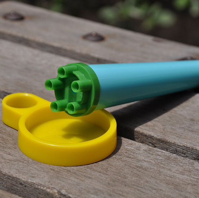 Lezai horn Bubble tube Bubble water matching tools Early education Bubble blow toy Bubble blower