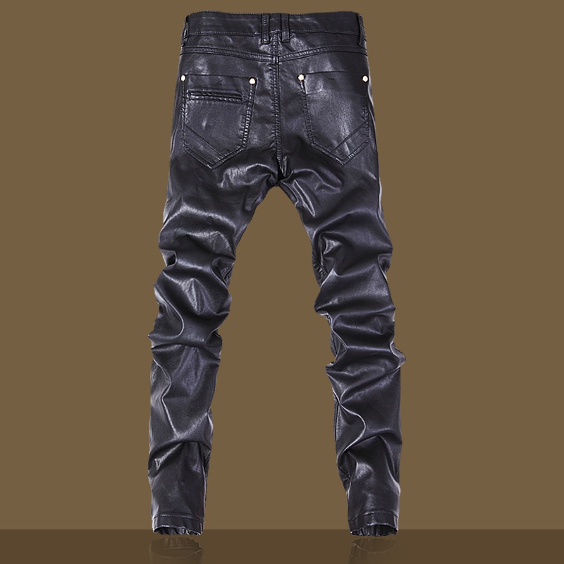 Pantalon cuir homme serré pour jeunesse PANTSKING pour hiver - Ref 1495001 Image 16