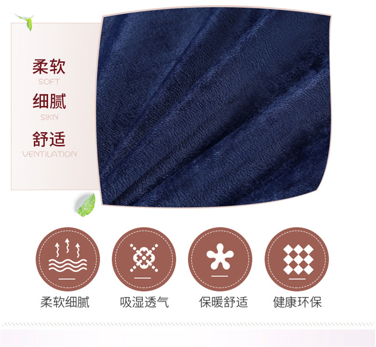 dày mùa đông giường vẻ đẹp màu xanh nhung bedspread Simple Tinh Thể Màu Tinh Body Massage thẩm mỹ viện dành riêng gia đình bốn - Trang bị tấm ga trải giường spa đẹp