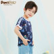 PawinPaw Cartoon Bear ເຄື່ອງນຸ່ງເດັກນ້ອຍ Summer Boys Full Print Sport Style Casual Cartoon Short-Sleeved T-Shirt