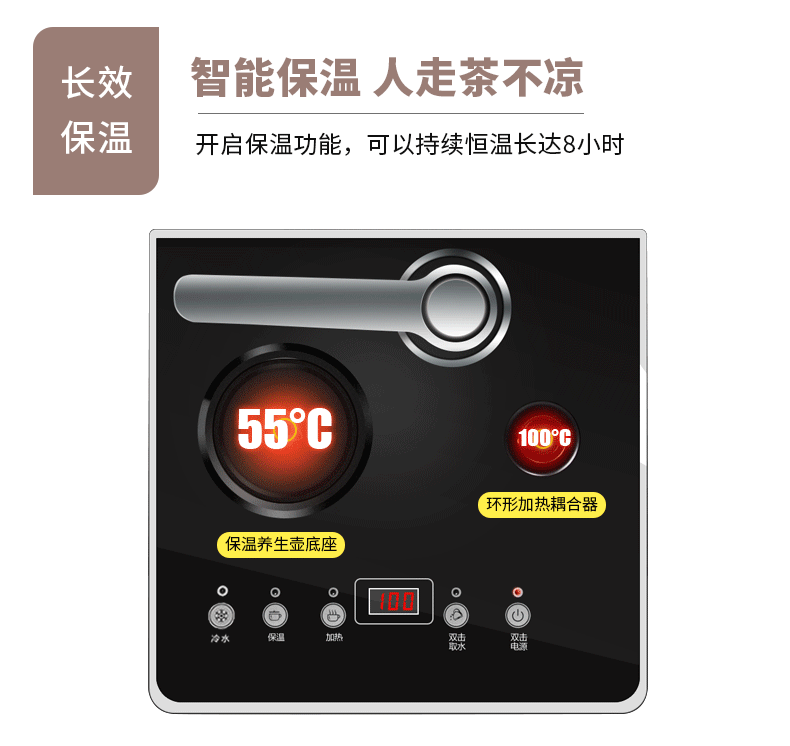 cây nước nóng lạnh kangaroo kg40n Haier máy pha trà nóng lạnh sử dụng dọc dọc nhà thông minh dưới máy lọc nước tự động mới may loc nuoc aosmith