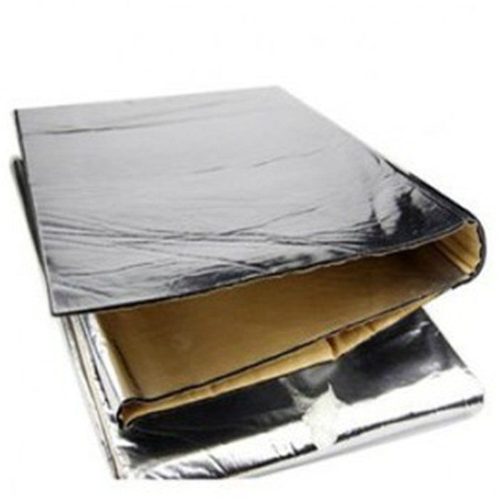 CAR SOUNDPROOFING INSULATION COTTON ENGINE HANDPIECE COVER SILENCED COTTON ENGINE COVER STOP SHOCK PLATE ALUMINUM FOIL FLAME RETARDANT SOUNDPROOF BOARD