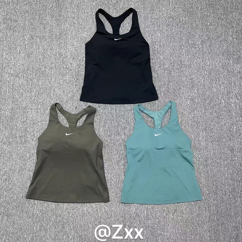 Nike/Nike Women's Medium-Intensity Support Vest with Chest Pads for Running, Yoga, and Fitness, Quick-Drying Vest Dv9898