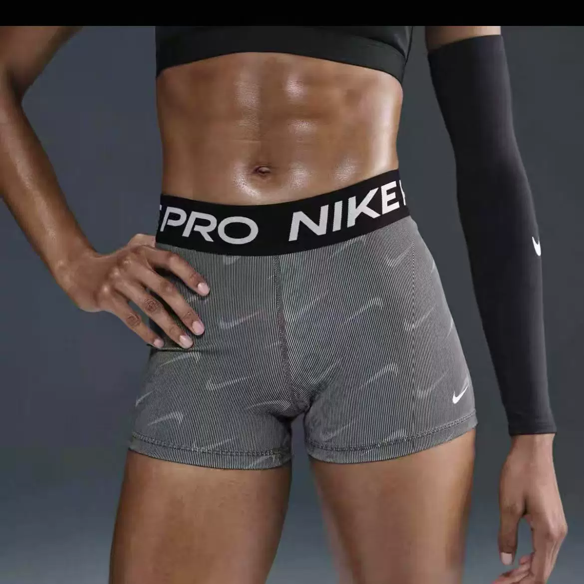 Шорты для йоги и велоспорта (Nike) — облегающие, быстросохнущие, компрессионные, размеры XXS–2XL