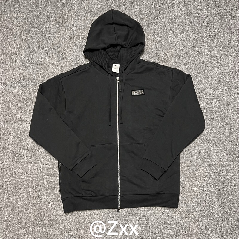 Nike Men's Autumn and Winter Basketball Sports Training Loose Thick Knitted Warm Hooded Jacket Hj3898 Nike Men's Autumn and Winter Basketball Sports Training Loose Thick Knitted Warm Hooded Jacket Hj3898
