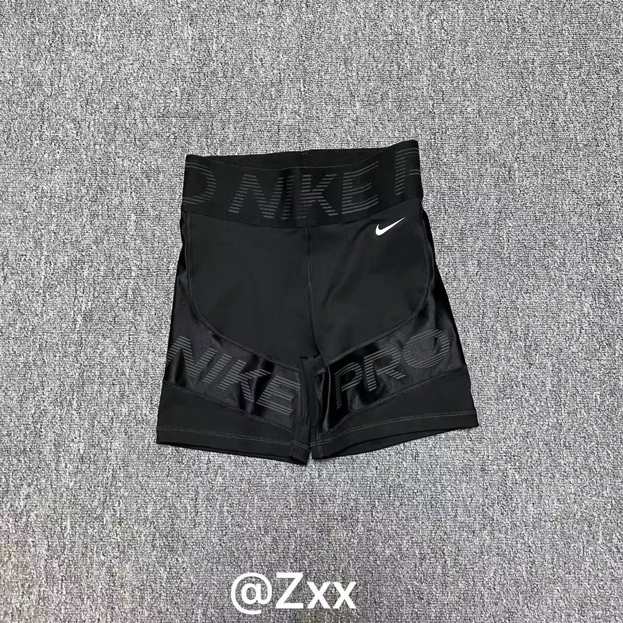 Быстровпитывающие дышащие шорты Nike/ для зала и тренировки, высокий пояс, для бега, обтягивающие