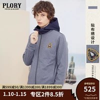 PLORY Зимняя модная толстовка с капюшоном, куртка, стиль