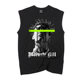 MIRACLEKILL summer creative human head sleeveless men's tide brand sports T-shirt casual vest cotton bottoming vest