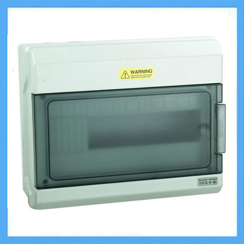12 loop flame retardant waterproof distribution box factory PC alloy plastic outdoor sun breaker box IP66