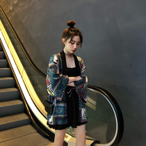 Ethnic womens clothing 2022 new spring thin section all-match Chinese style tops wear retro Hong Kong-style salt shirts