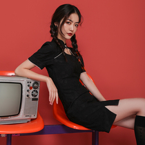 New cheongsam young 2022 new womens Chinese style retro national tide womens girls improved dress