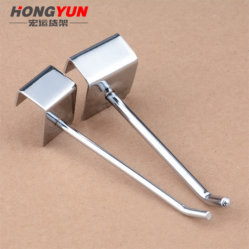 Square hook card square tube adhesive hook single wire hook mobile phone accessories adhesive hook square tube adhesive hook shelf adhesive hook jewelry straight hook