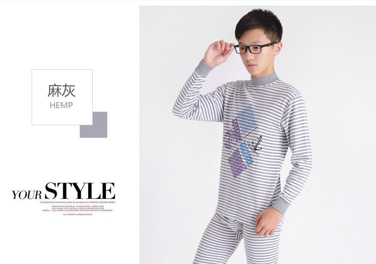 Sous-vêtement chaud jeune simple en coton - Ref 763066 Image 19