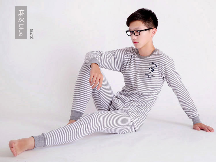 Sous-vêtement chaud jeune simple en coton - Ref 763066 Image 32