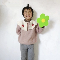 В форме цветка, зеленый, 25см