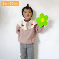 В форме цветка, зеленый, 20см