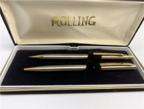 Older version 70 - 80s Japan Rolling all metal automatic pencil plus ball pen suit