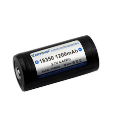 Аккумулятор 18650 keeppower 1200mah 加保护板18350手电筒电池 p1835c2