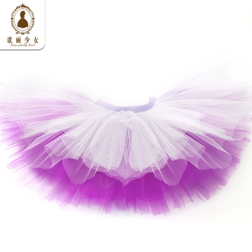 歌丽少女 Детская спортивная одежда для раннего возраста, юбка в складку, юбка-пачка