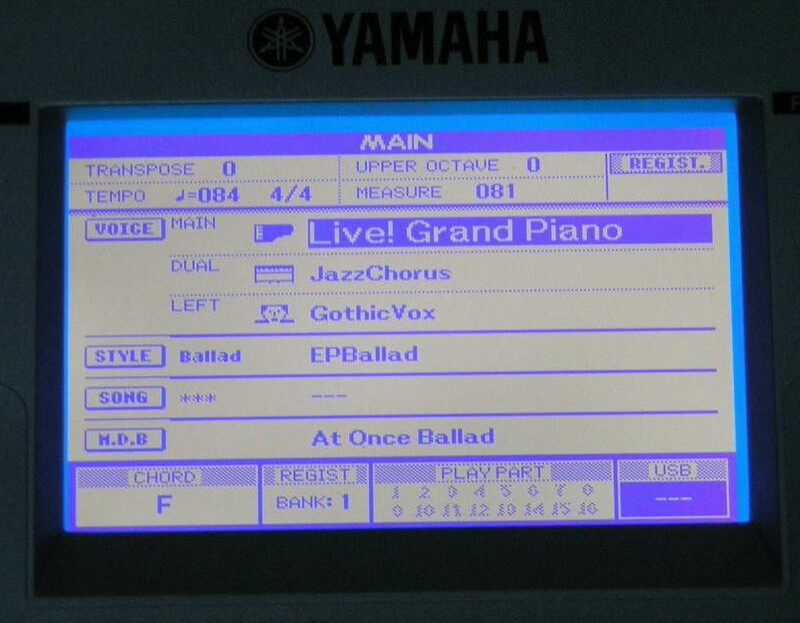 Yamaha Electronic Keyboard Psr-S550 S650 670 Dgx Series and Other Original Lcd Screens