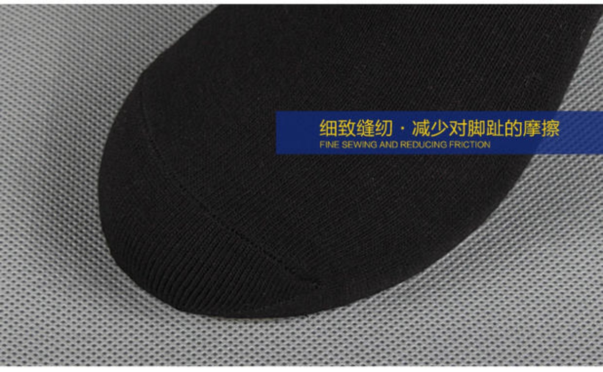 Vớ đen nam mùa hè vớ đen thuần vớ vớ cotton vớ ngắn ống mỏng phần nam ngắn vớ cotton nam mùa hè thấp tất đùi