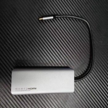 Thunderbolt 320cmtyype-c cable multi-socket docking station