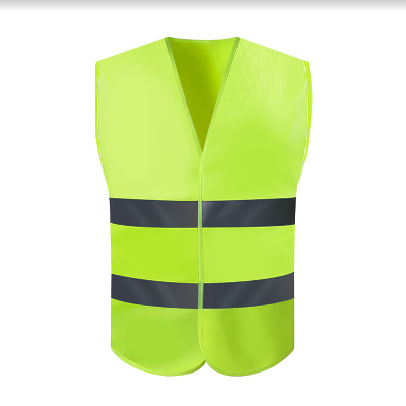 Construction site construction reflective vest safety vest engineering labor workers architectural sanitation clothes garden greening transportation (1627207:2641371495:sort by color:Green cloth gray strip fine cloth)