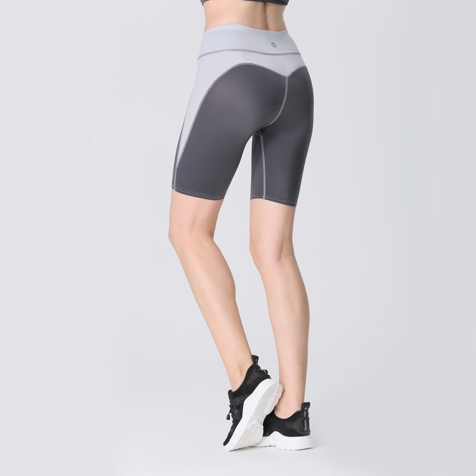 VERNAL HOPE sports tight shorts high waist peach buttocks yoga running quick-drying beautiful buttocks fitness compression pants