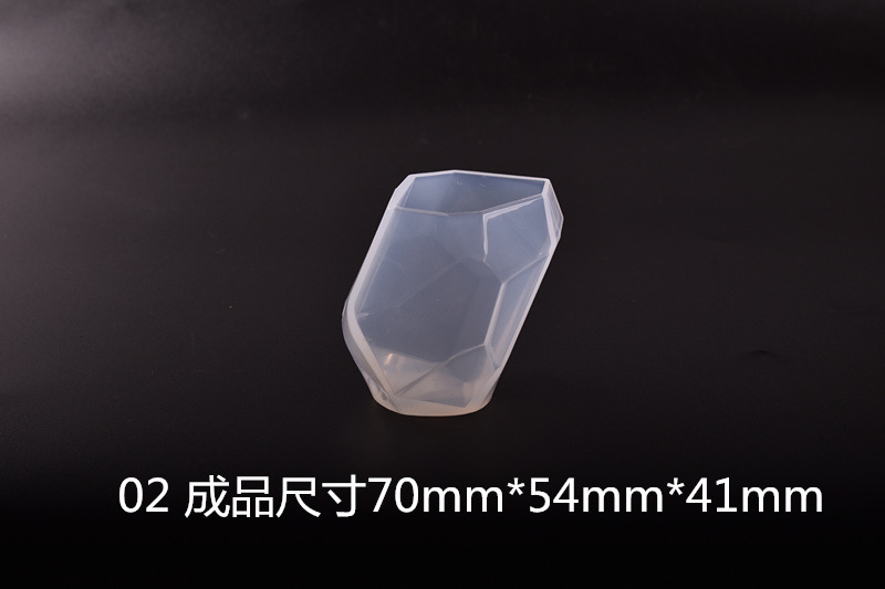 Crystal Epoxy cắt bề mặt đá silicone khuôn DIY đồ trang sức thủ công đồ trang sức ba chiều silicone lỏng - Trang trí nội thất đồ trang trí dcor giá rẻ