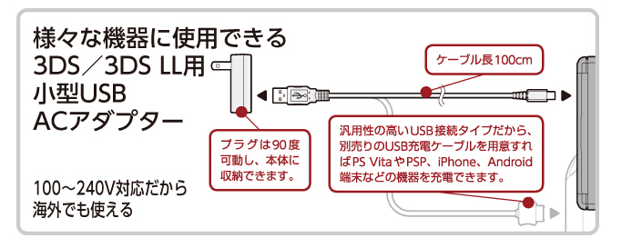 New 3ds 3dsll 3dsxl 日本cyber原装充电器usb 直插电源现货 热销款 日本 充电器 现货 电源 Dsll 途虎网