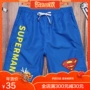 Justice League Superman Beach Quần nam Làm khô nhanh Bãi biển Bơi Kỳ nghỉ rộng Quần rộng Boxer Quần Quần 	quần dài đi biển nữ	