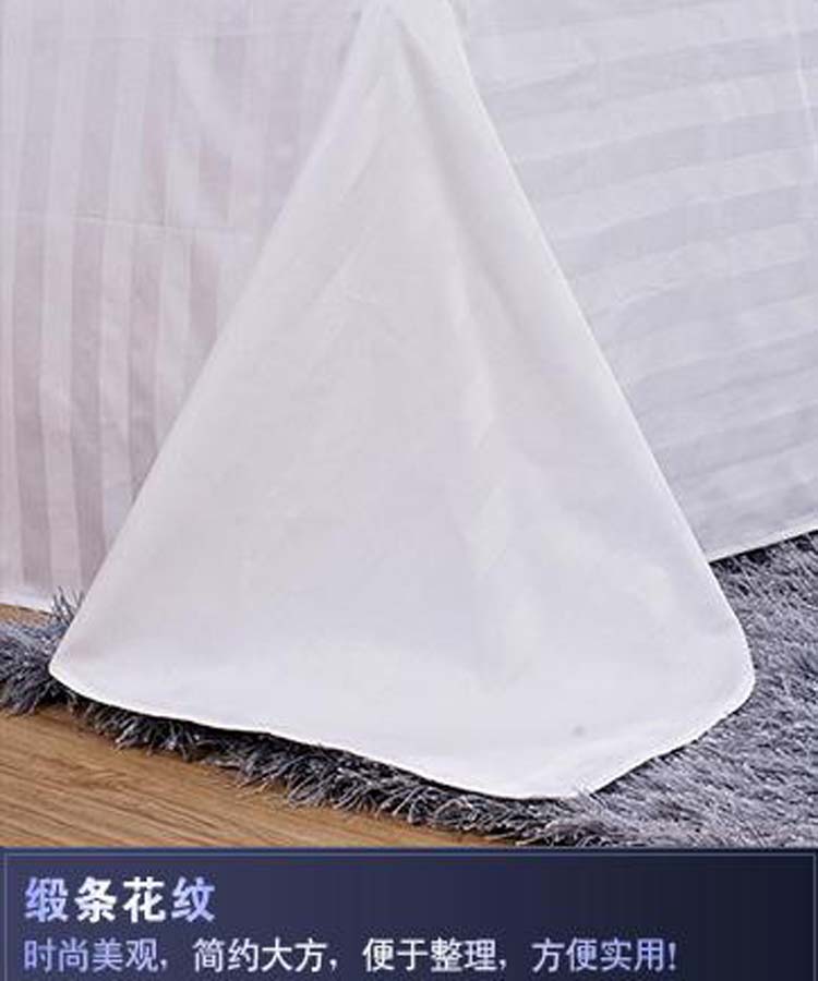 Mã hóa bông trắng dày đặc cho khách sạn năm sao 60 chăn trải giường bốn mảnh ga giường 1m2x2m