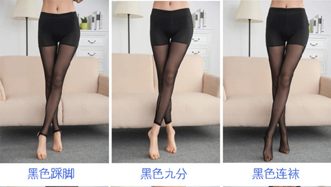 Mùa hè mỏng phần lưới mịn gạc panty đen bước chân gợi cảm phụ nữ chống móc nhỏ lưới nhỏ vớ cỡ lớn quần áo mùa đông nữ hàn quốc