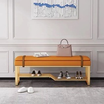 Changing shoes stool Home door-to-door Entrance Shoes Cabinet Integrated Modern Simple strip stool Couch Stool Shop Rest Wear and stool
