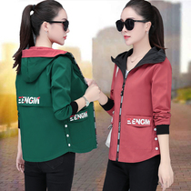 Loose short casual jacket Womens Spring and Autumn New Korean skinny Joker student baseball uniform size jacket jacket