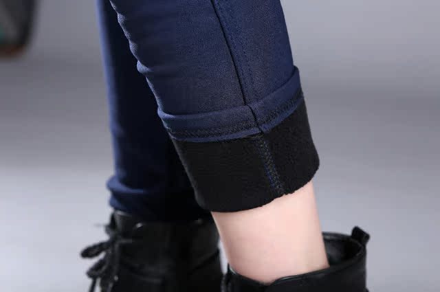 2018 mới mùa đông cộng với size cộng nhung mặc quần legging quần lọt khe nữ giảm béo cộng với quần cotton ấm chân quần váy ngắn