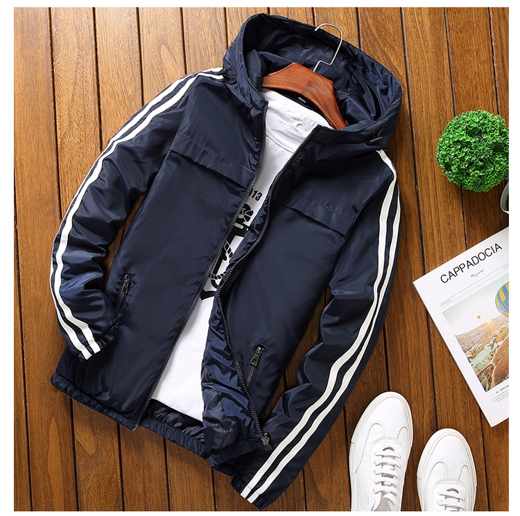 Tự làm quảng cáo áo khoác cotton mùa đông dày xuống quần áo cotton nam và nữ in áo bông công việc dịch vụ lớp học tùy chỉnh in logo - Bông áo khoác len nam
