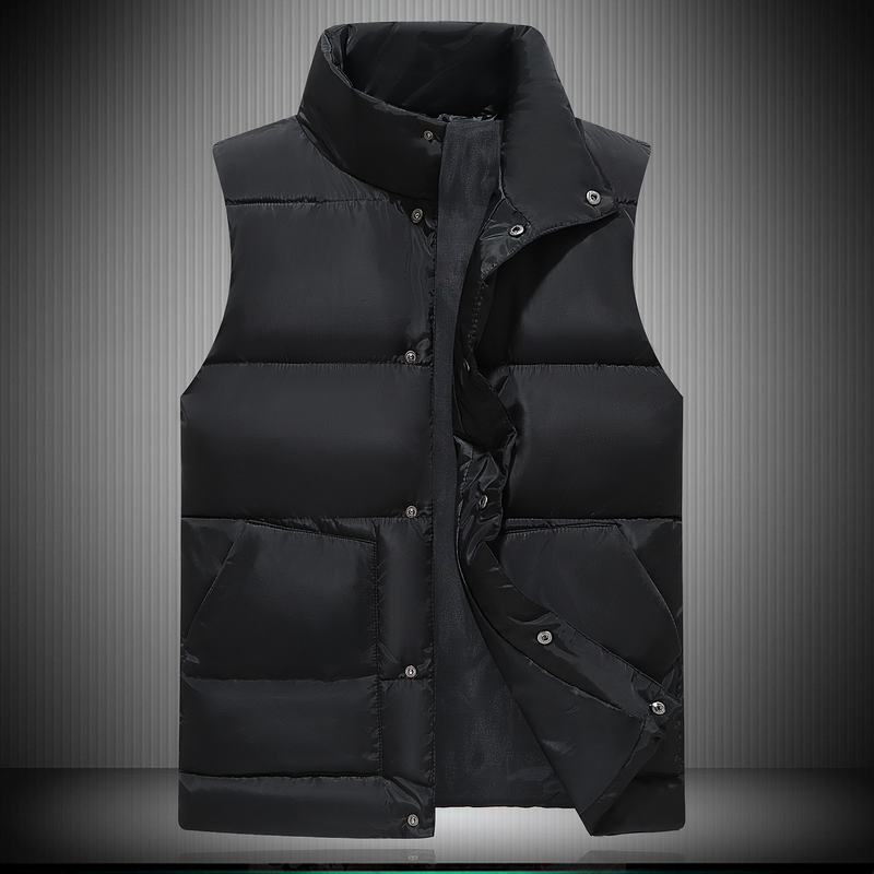 Autumn Winter Cotton Served Short volunteer waistcoat Shoulder Down Cotton Waistcoat cotton waistcoat Custom Inlogo Advertisement Vest
