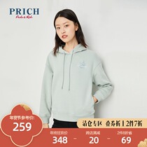 PRICH (shopping mall same) autumn and winter loose leisure pullover clothes female PRLWA4T01M