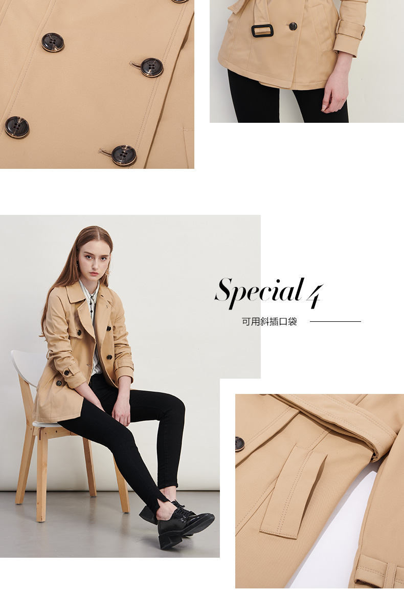 Trench pour femme PRICH en Coton - Ref 3226850 Image 10