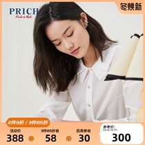 PRICH (shopping mall same model) 2021 new hipster design sense shirt female PRBAB1203M