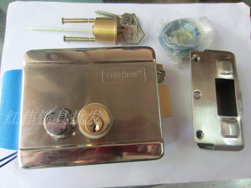 Electric control lock access control electric control lock door lock remote control electric control lock price discount